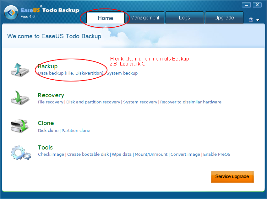 EASEUS Todo Backup Home 4.0 – neue Version der kostenlosen All-in-One Backup & Recovery Software!