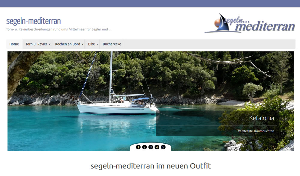 In eigener Sache – Relaunch von segeln-mediterran.de