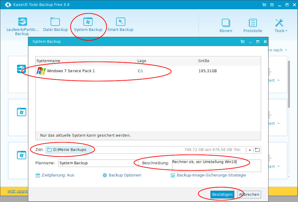 EASEUS Todo Backup Home 8.9 – kostenlose All-in-One Backup & Recovery Software!